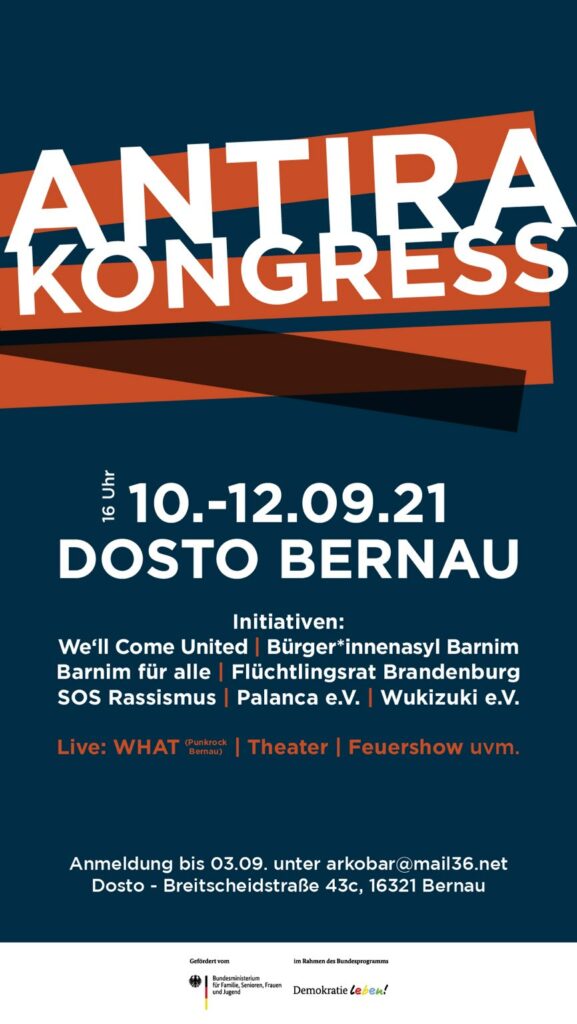 Antira-Kongress in Bernau